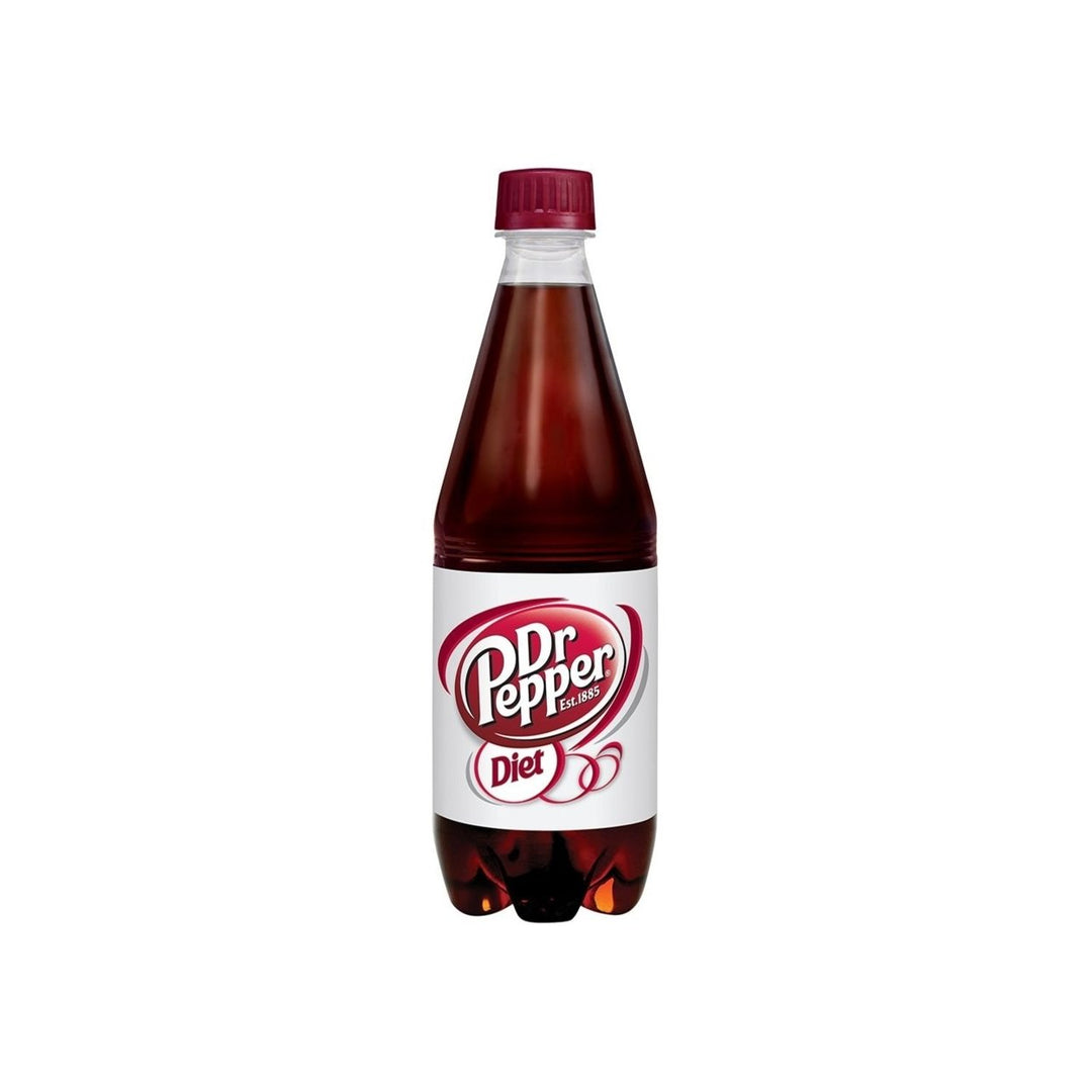 Diet Dr. Pepper 16.9 Fluid Ounce Bottles (Pack of 24) Image 1