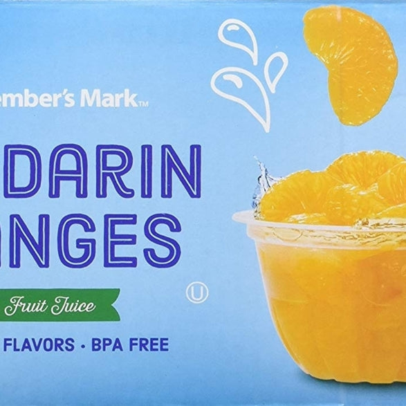 Members Mark Mandarin Oranges (4 Ounce ea. 24 Pack) Image 2