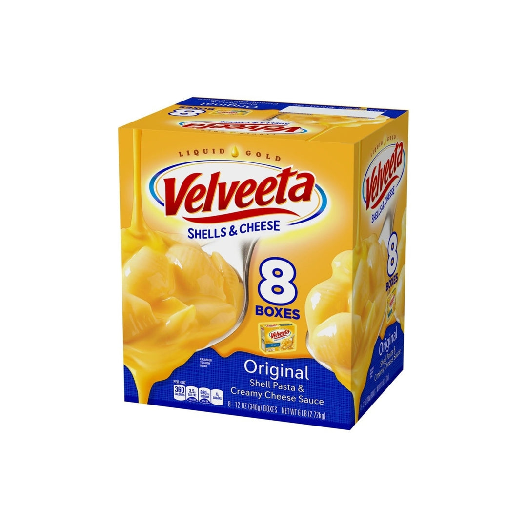 Velveeta Shells and Cheese Original 12 Ounce (8 Pack) Image 2