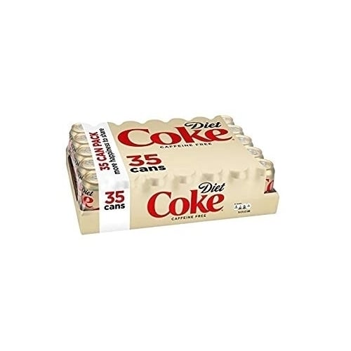 Diet Coke 12 Fluid Ounce Cans (Pack of 35) Image 1