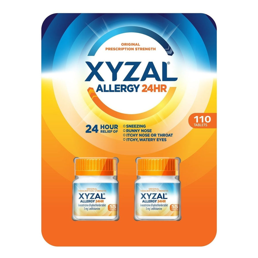 Xyzal Allergy 24 Hour (110 Count) Image 1