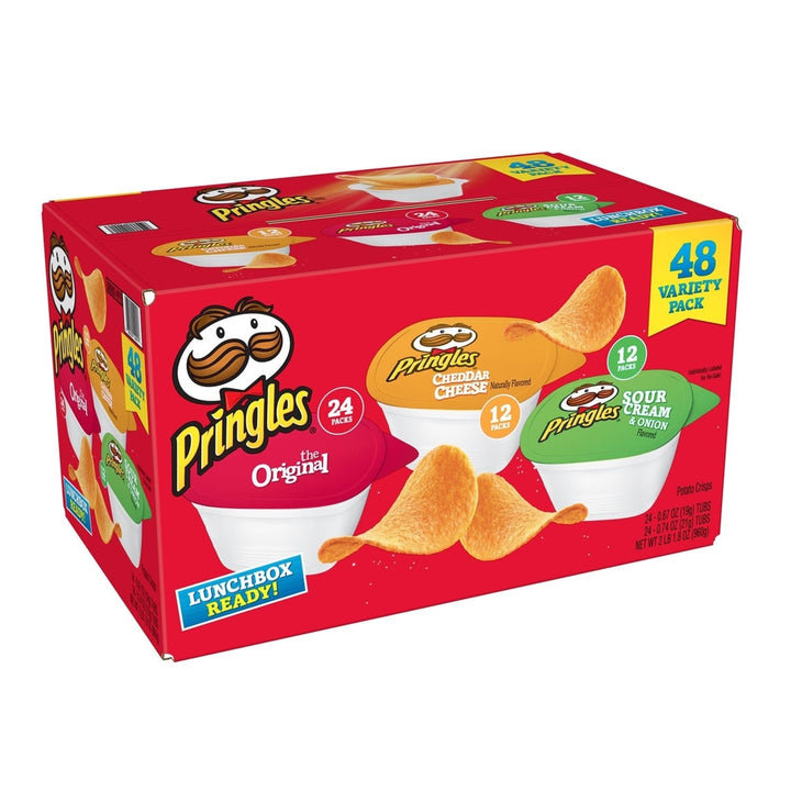 Pringles Snack Stacks Variety Pack (48 Count) Image 1