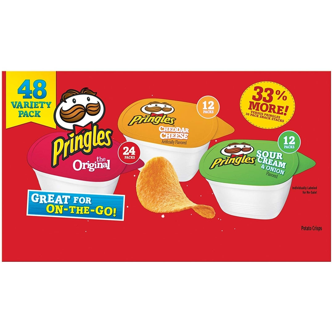 Pringles Snack Stacks Variety Pack (48 Count) Image 2