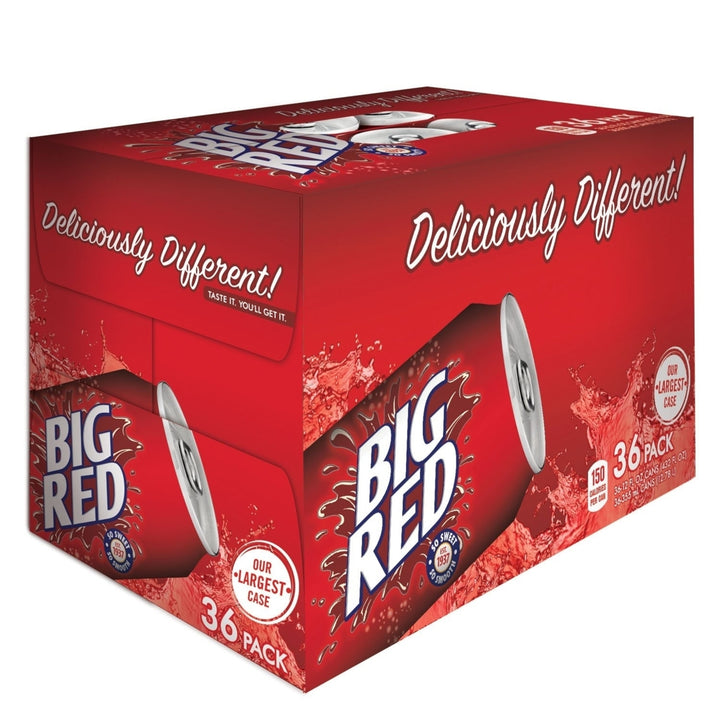 Big Red Soda (12 Ounce cans, 36 Count) Image 1