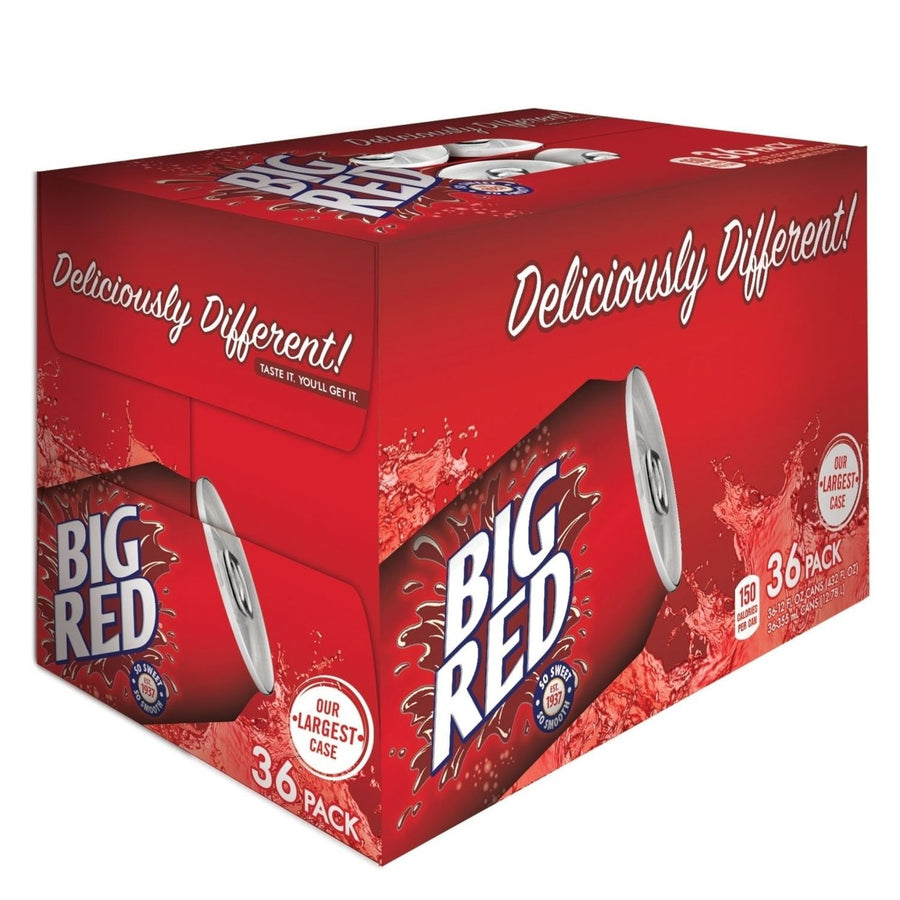 Big Red Soda (12 Ounce cans 36 Count) Image 1