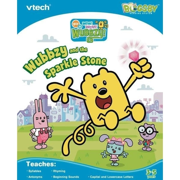 Vtech Bugsby Reading System Book: Wow Wow Wubbzy Image 1