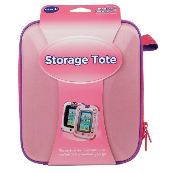 Vtech InnoTab 2 Storage Tote Case - Pink Image 2