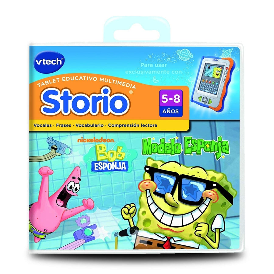 Vtech Spanish - Vtech Storio Juego Sponge Bob - En Espanol Image 1