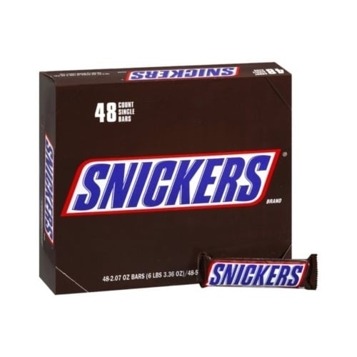 Snickers Candy Bar 1.86-Ounce Bars 48 Count Image 1