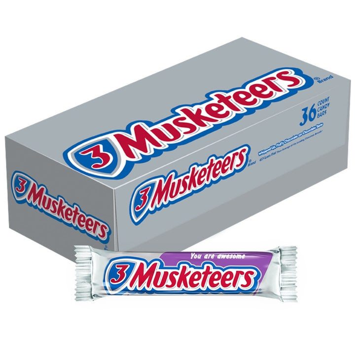 3 Musketeers Chocolate Candy Bar - 36 Count Image 1