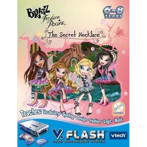 V Flash Game Bratz Fashion Pixiez - The Secret Necklace Image 1