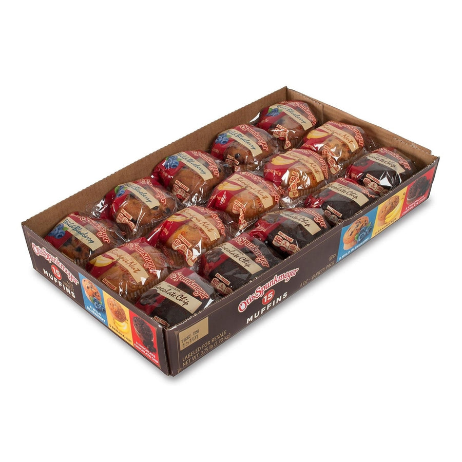 Otis Spunkmeyer Assorted Muffins 4 Ounce (Pack of 15) Image 1