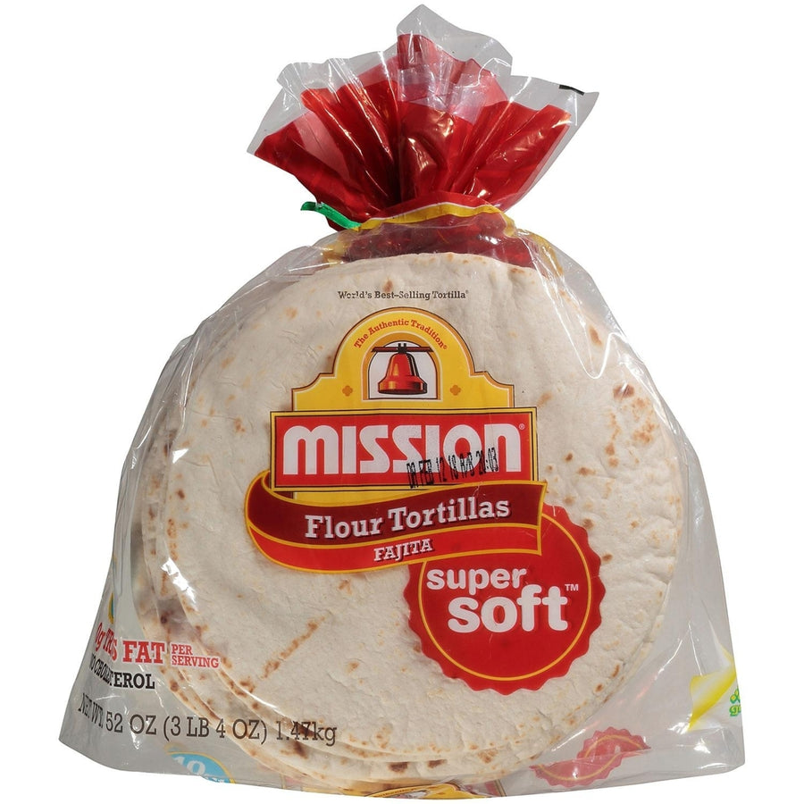 Mission Small Fajita Size Flour Tortillas 40 Count Image 1