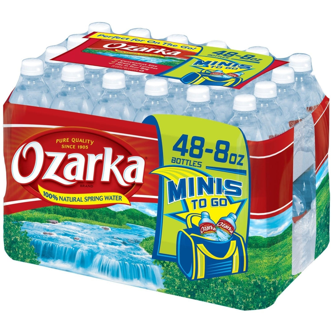 Ozarka Natural Spring Water - 48/8 Ounce Image 1