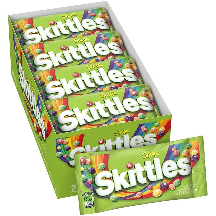 Sour Skittles Candy - 24/1.8 Ounce bags Image 1