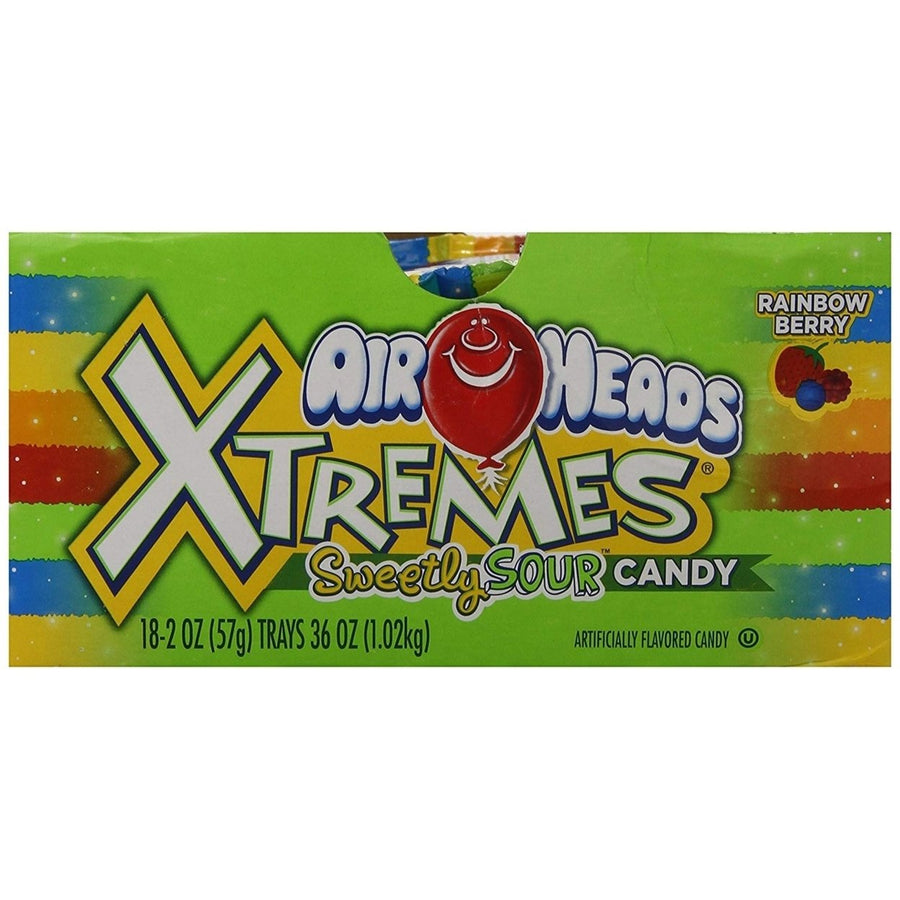 Airheads Xtremes Sour Belts - 18 Count Image 1