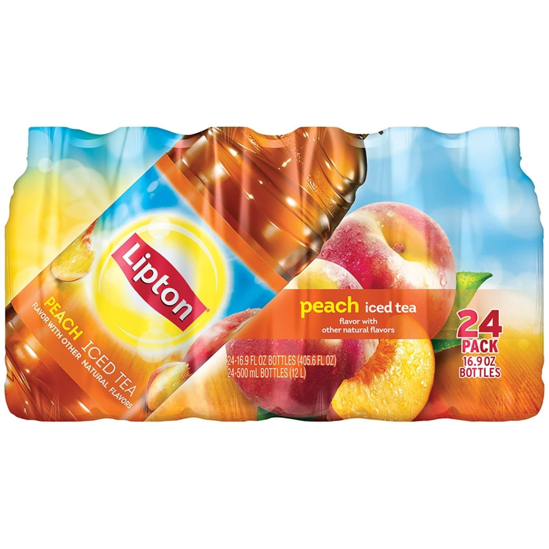 Lipton Peach Tea (16.9 Ounce 24 Pack) Image 1