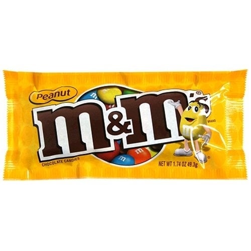 MandMs Peanut Chocolate Candy (1.74 Ounce 48 Count) Image 2