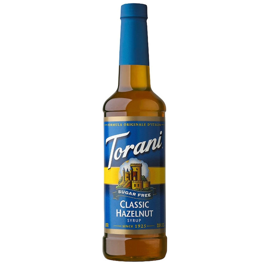 Torani Sugar-Free Hazelnut Syrup (750 mL) Image 1