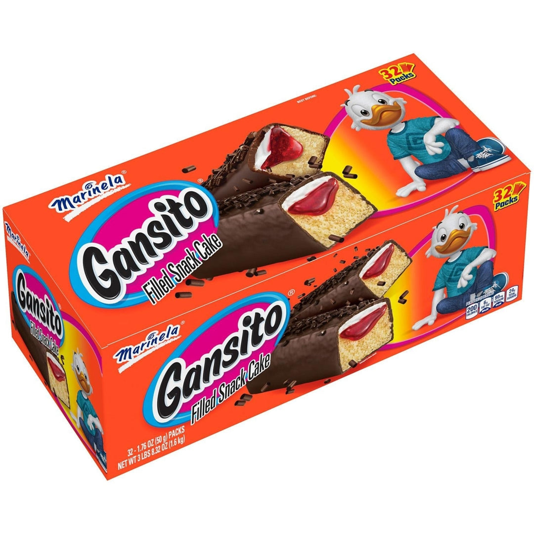 Marinela Gansito Snack Cakes 1.76 Ounce (Pack of 32) Image 3