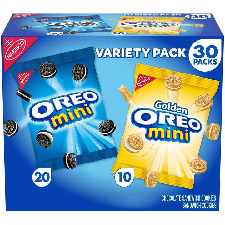 Mini Oreo Sandwich Cookies Variety Pack (30 ct. 1.5 oz.) Image 1