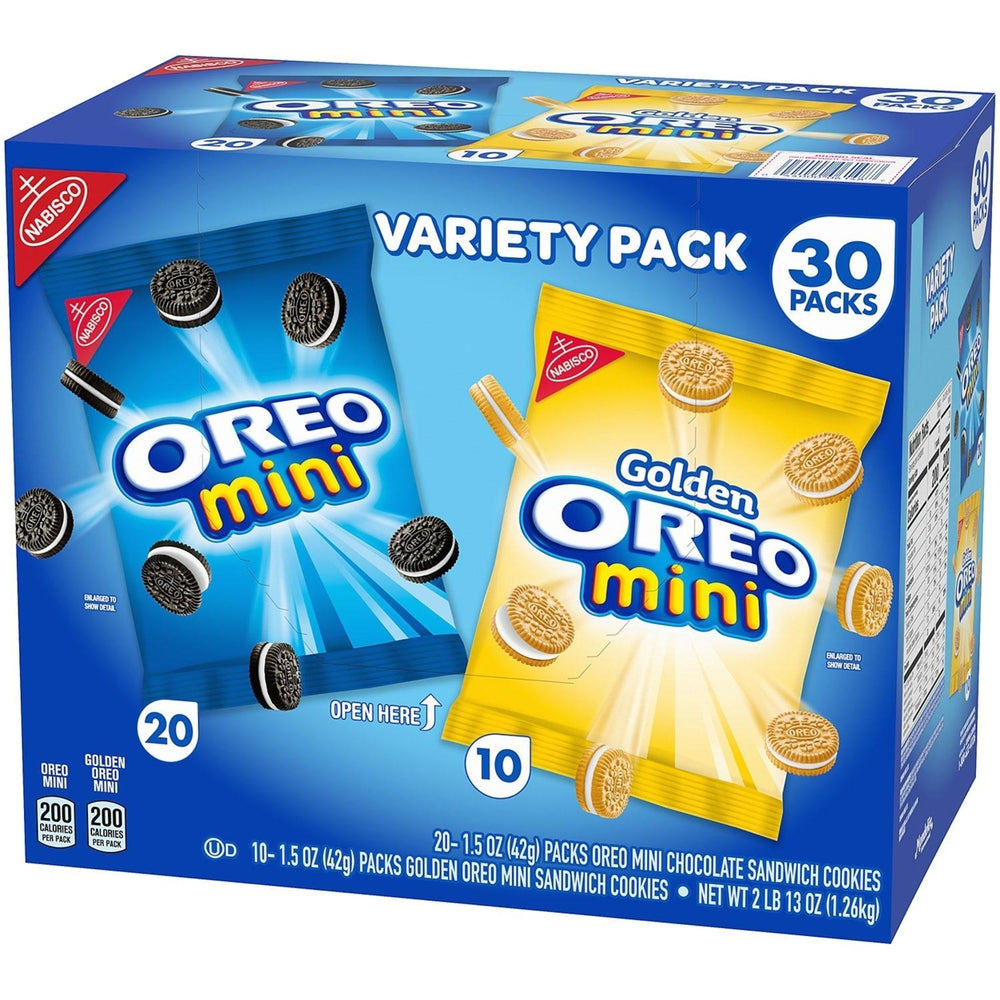 Mini Oreo Sandwich Cookies Variety Pack (30 ct. 1.5 oz.) Image 2