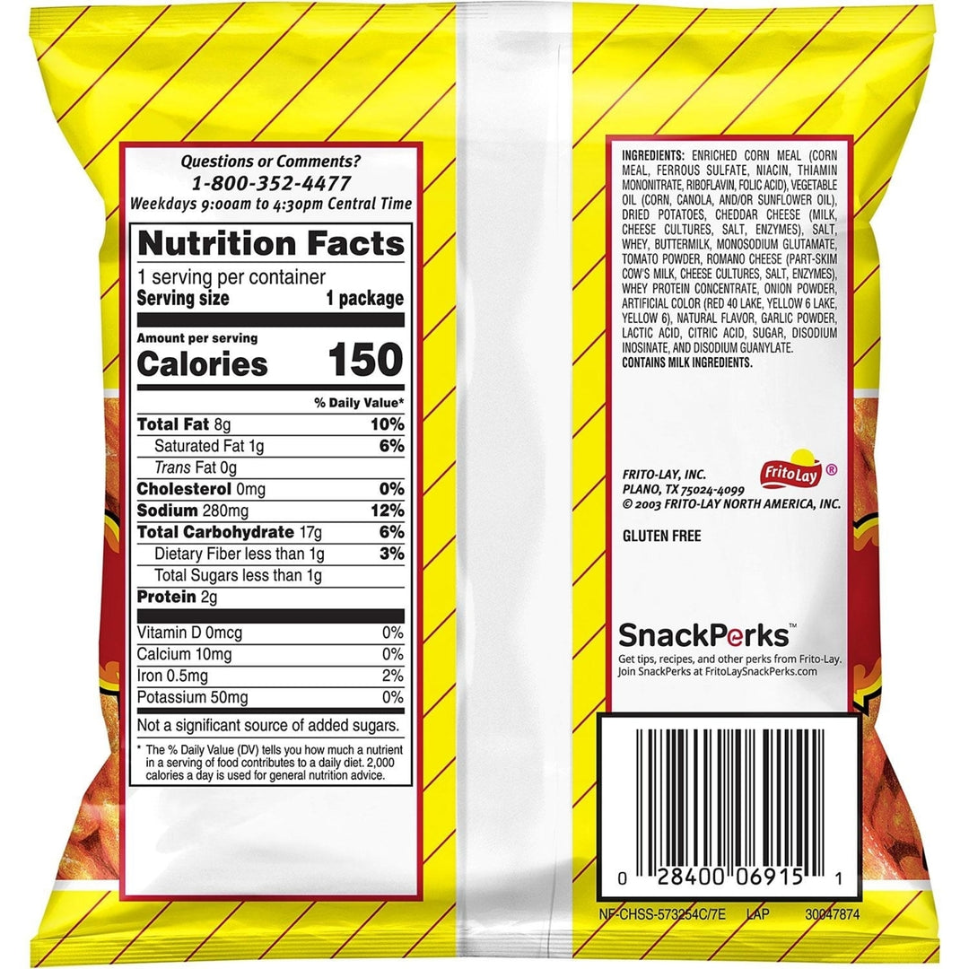 Chesters Hot Fries - 1 Ounce - 50 Count Image 2