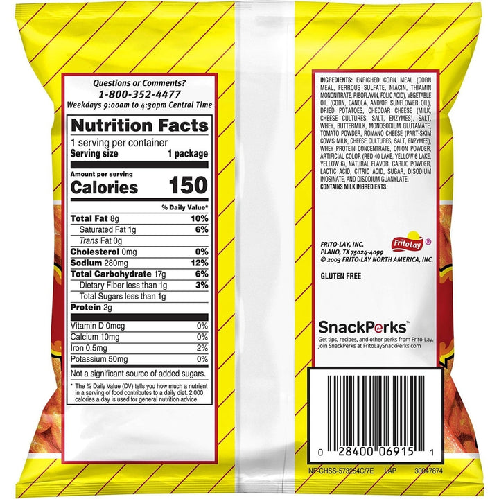 Chesters Hot Fries - 1 Ounce - 50 Count Image 2