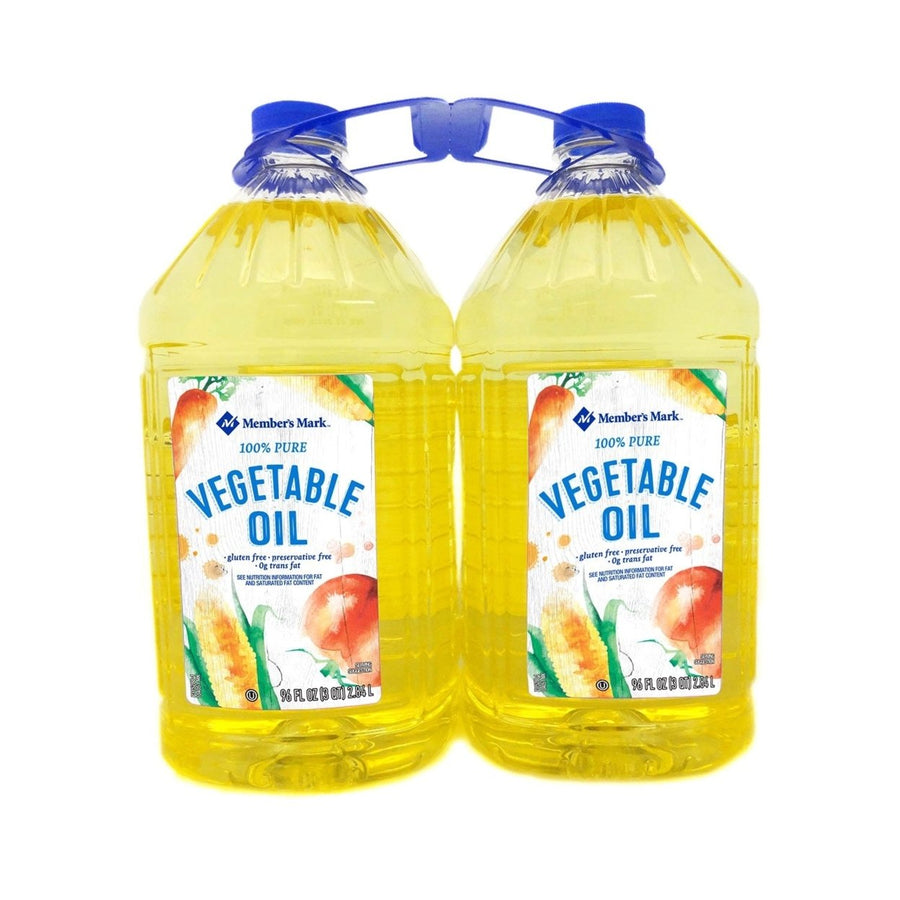 Members Mark Vegetable Oil 3 Quart (Pack of 2) Image 1