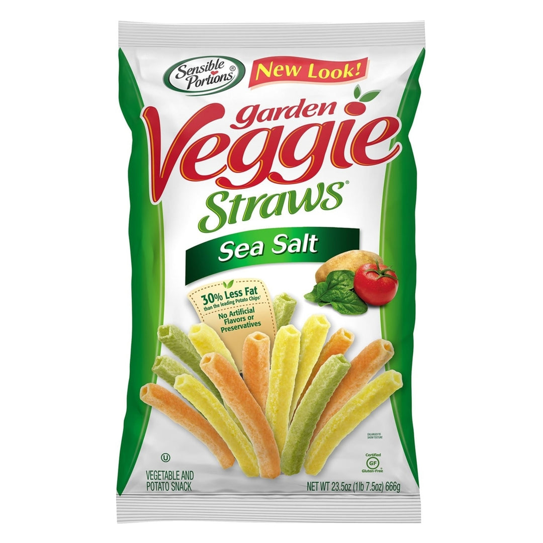 Sensible Portions Sea Salt Garden Veggie Straws (23.5 Ounce) Image 1
