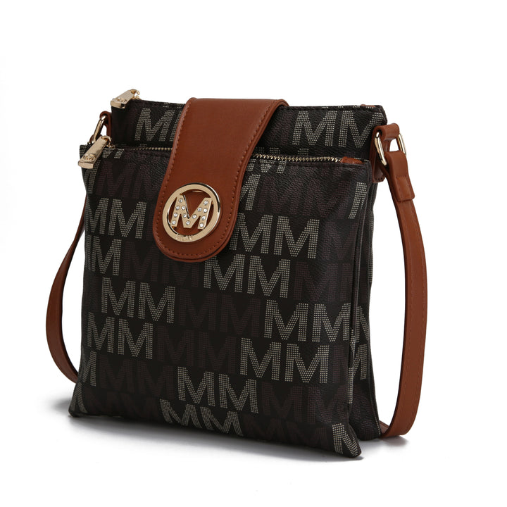 MKF Collection Nadien Milan M Shoulder Bag Signature Crossbody Multi-Functional Handbag by Mia K. Image 4