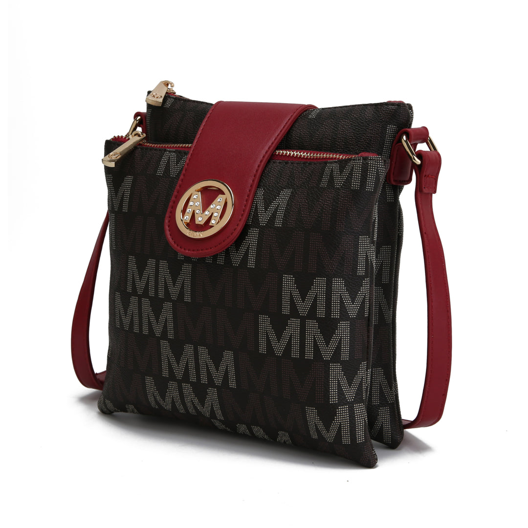 MKF Collection Nadien Milan M Shoulder Bag Signature Crossbody Multi-Functional Handbag by Mia K. Image 6