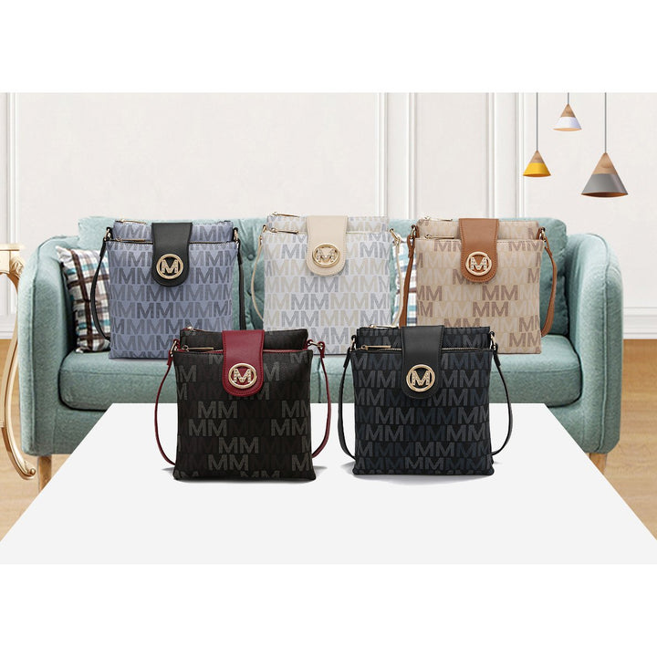 MKF Collection Nadien Milan M Shoulder Bag Signature Crossbody Multi-Functional Handbag by Mia K. Image 12