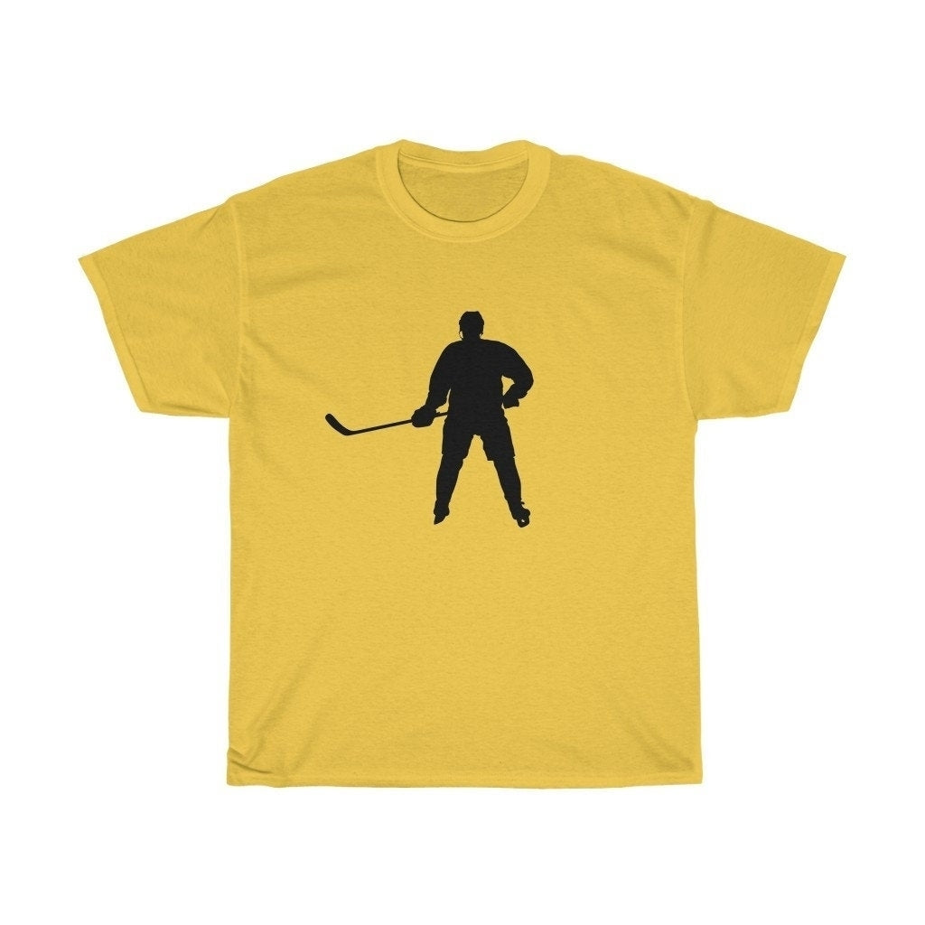 Big Hockey Player Tee Shirt Hockey Player Cotton Unisex T Shirt Your Choice of Colors Hockey Coach For the Love of the Image 7