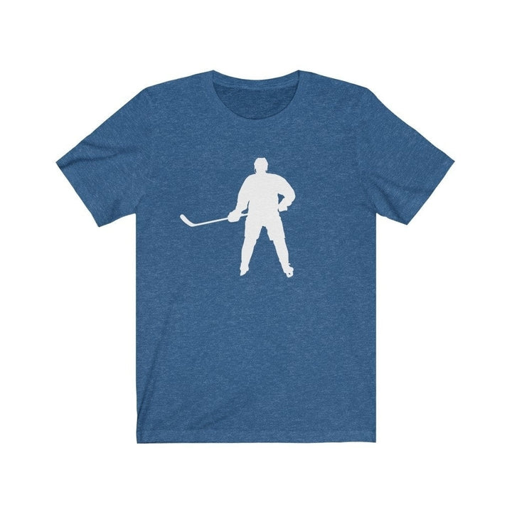 Big Hockey Player Tee Shirt Hockey Player Unisex T Shirt Your Choice of Colors Hockey Coach For the Love of the Game Image 7