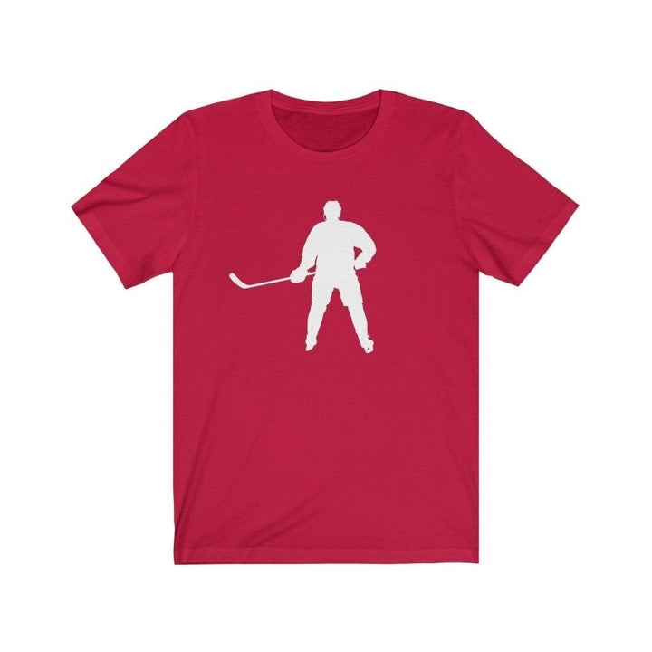 Big Hockey Player Tee Shirt Hockey Player Unisex T Shirt Your Choice of Colors Hockey Coach For the Love of the Game Image 8