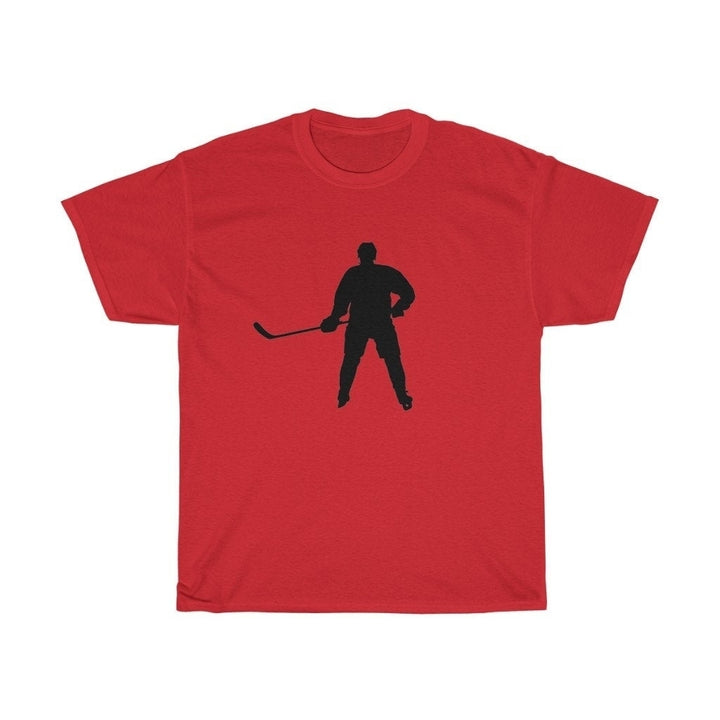 Big Hockey Player Tee Shirt Hockey Player Cotton Unisex T Shirt Your Choice of Colors Hockey Coach For the Love of the Image 9