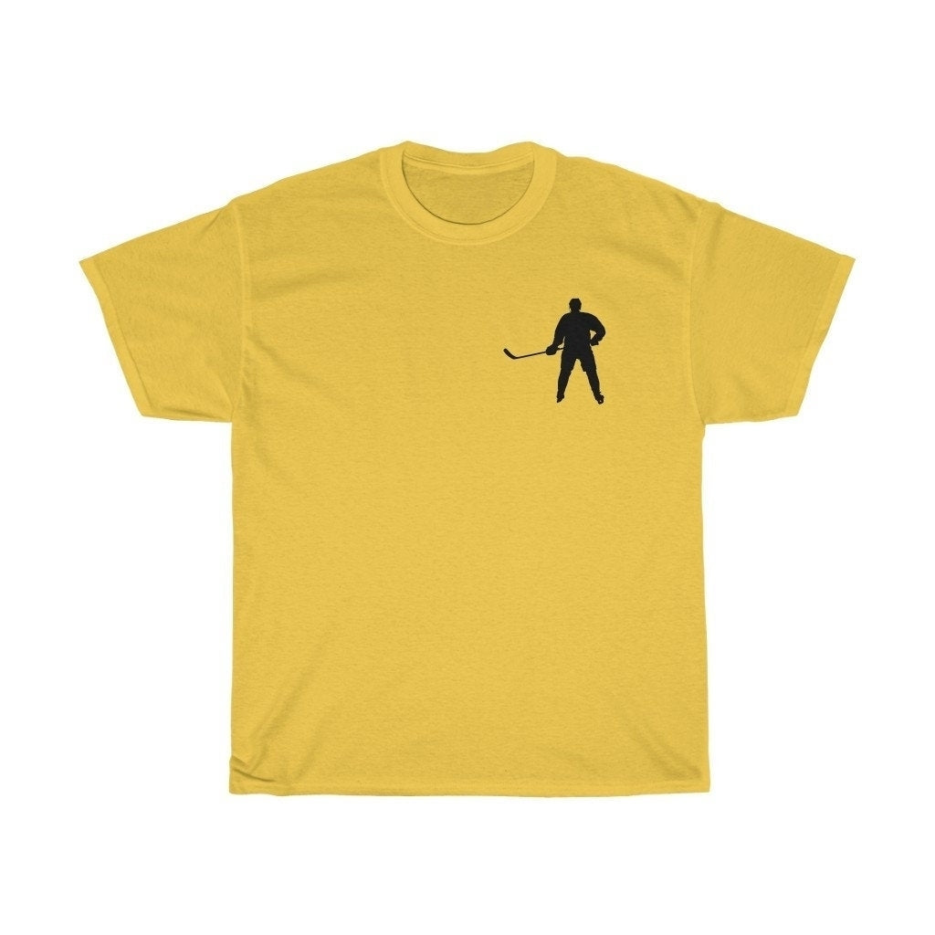 Hockey Player Tee Shirt Hockey Player Cotton Unisex T Shirt Your Choice of Colors Hockey Coach For the Love of the Game Image 6