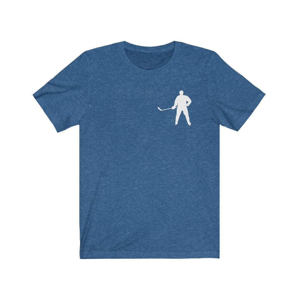 Hockey Player Tee Shirt Hockey Player Unisex T Shirt Your Choice of Colors Hockey Coach For the Love of the Game Image 7