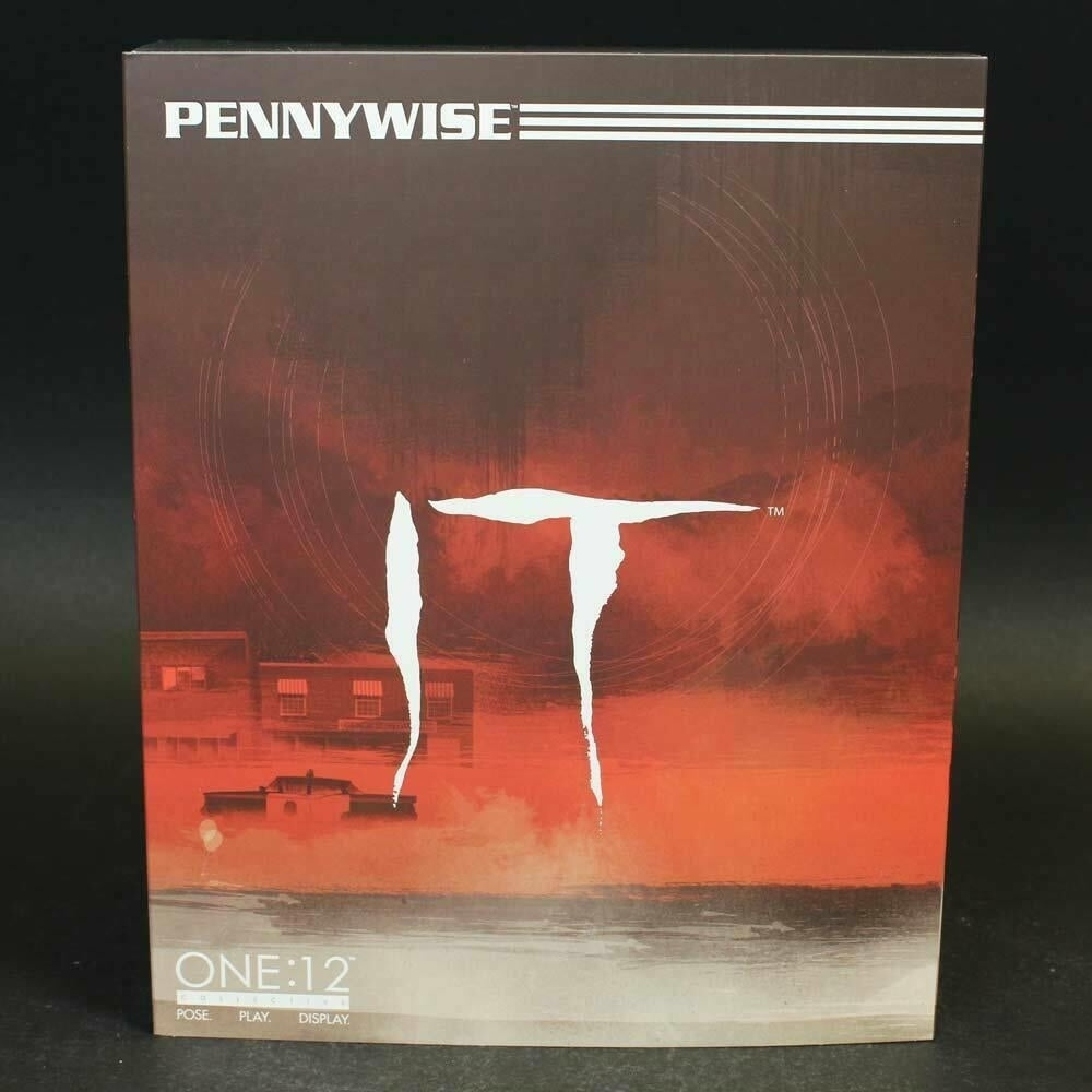 Mezco One:12 Pennywise IT Movie 2017 Collectible Figure Action Figure Toy Image 1