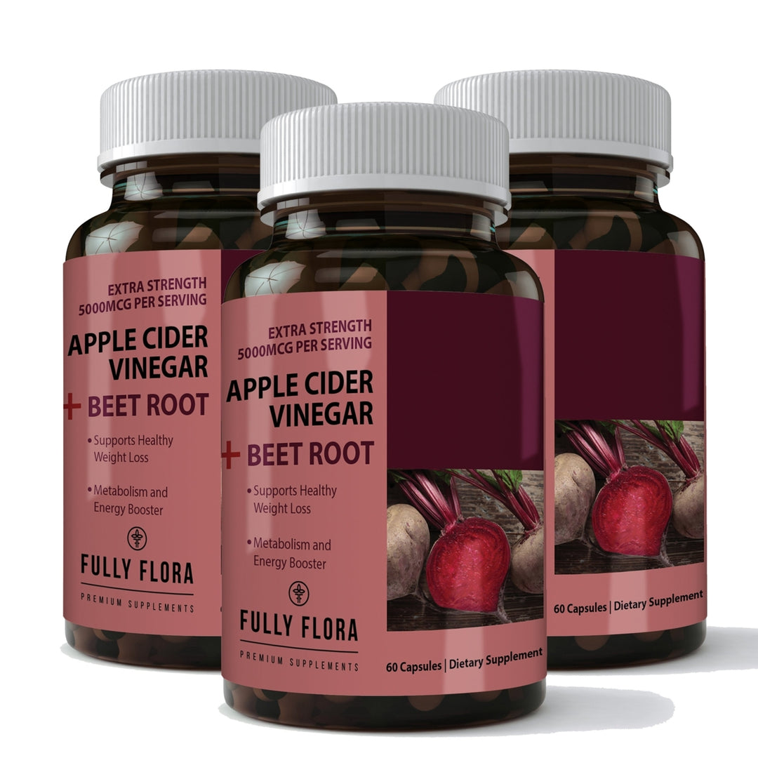 Apple Cider Vinegar with Beet Root (60 capsules) Image 4