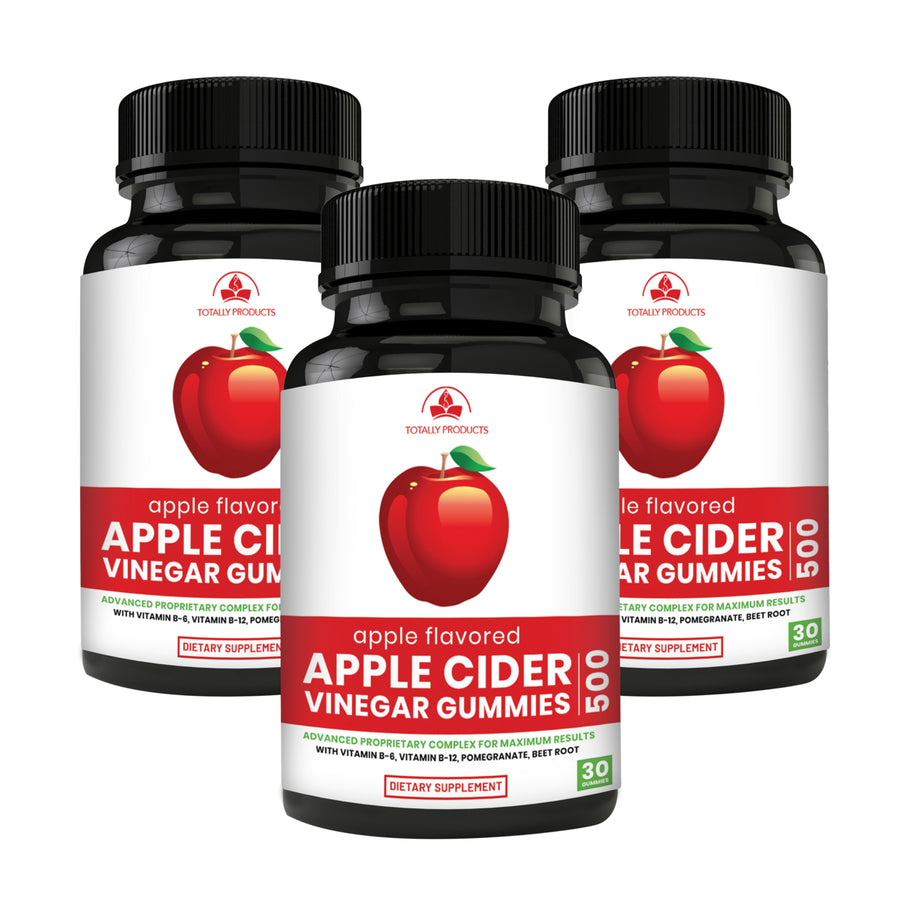 Apple Cider Vinegar Gummies with PomegranateBeet Root And Vitamin B6 (3 bottles) Image 1