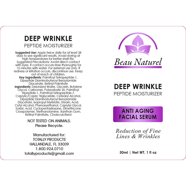 Deep Wrinkle Peptide Facial Serum Image 3