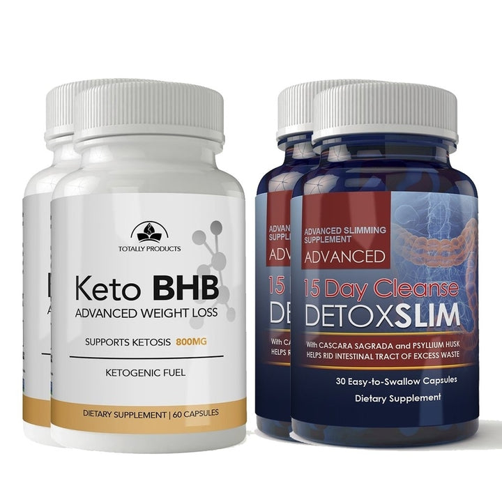 Keto BHB and 15-day Detox Sllim Combo Pack Image 3