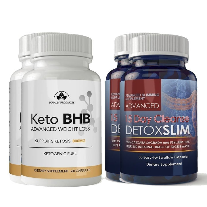 Keto BHB and 15-day Detox Sllim Combo Pack Image 1