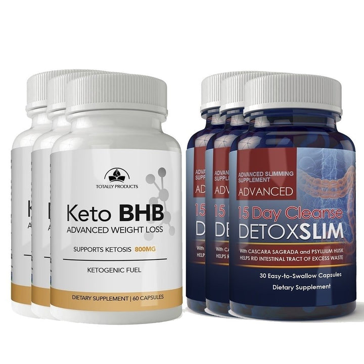 Keto BHB and 15-day Detox Sllim Combo Pack Image 4