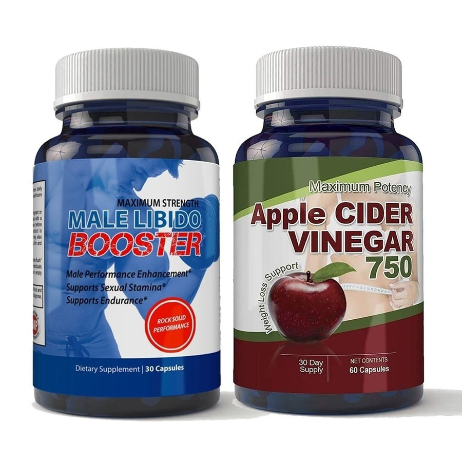 Libido Booster and Apple Cider Vinegar Combo Pack Image 1