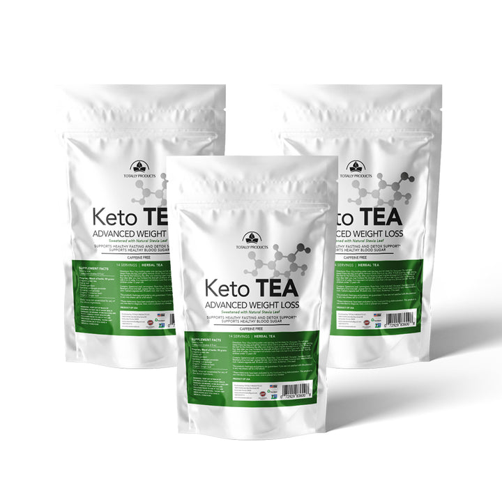 Keto Tea for Fasting Caffeine Free Weight Management Naturally Sweetened Blend Image 4