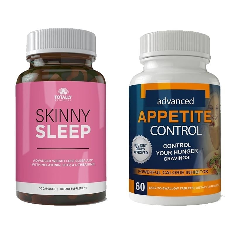 Skinny Sleep Appetite Control Combo Pack Natural Weight Loss Supplement Image 1