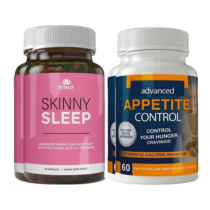 Skinny Sleep Appetite Control Combo Pack Natural Weight Loss Supplement Image 2